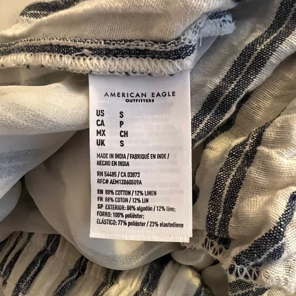 American Eagle Stripped Beach Pants - Picture 5 of 5